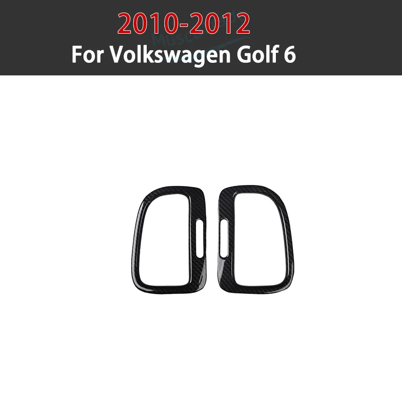 폭스바겐 VW 골프 6 GTI MK6 액세서리 스티커 기어 시프트 패널 커버 인테리어 트림용 카본 파이버 풀 세트 스티커 (좌핸들/우핸들용)