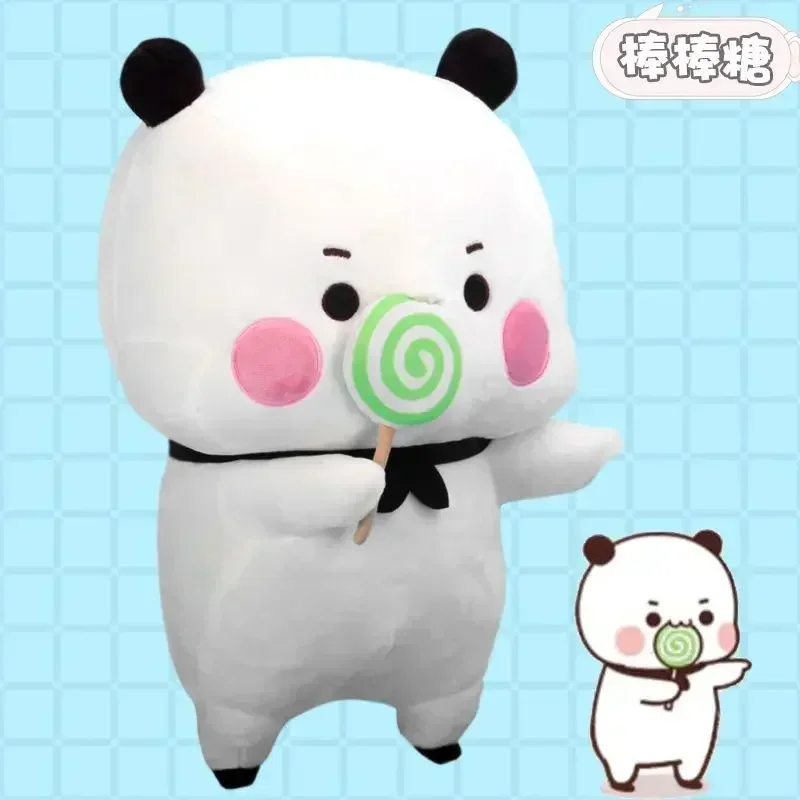 Oso panda de peluche Bubu y Dudu, bonito oso panda de dibujos animados, muñeco de peluche suave Kawaii, juguete para decoración de habitación, regalos para niños