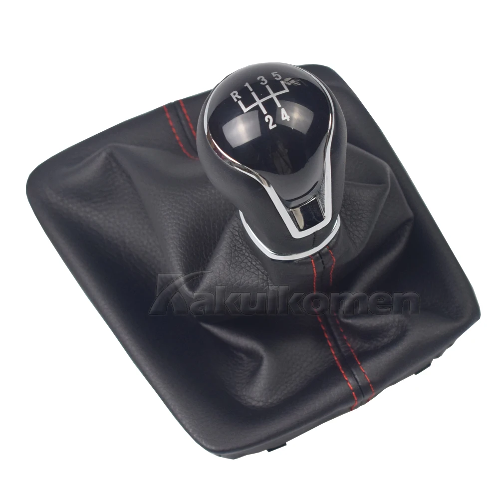 Leder Auto Schaltknauf Hebel Gaitor Boot Abdeckung Für Sitz Leon III 3 MK3 2012 2013 2014 2015 2016 2017 5/6 geschwindigkeit Manuelle – Detail 18