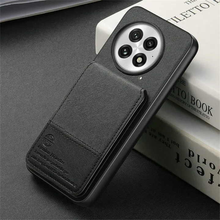 RFID Leather Card Phone Case with Magnetic Cover
