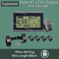 Compteur d'affichage LCD LED pour vélo électrique, affichage KT, 24V, 36V, 48V, HV 3, 4, 5, 8, 9, 10/11, LED890, LED900S 6