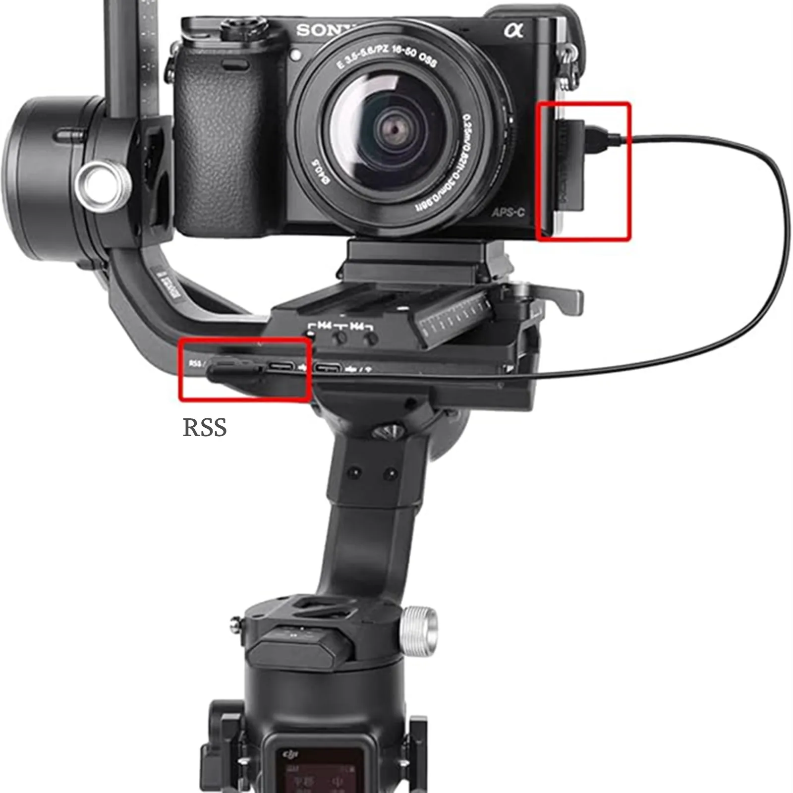For DJI RSS-P for Panasonic Control Cable GH6 GH4/5/6/7 s5 s5ii G95 fz1000 g85 Camera DJI Ronin-SC RSC2 rs2 RS4 RS3 Pro