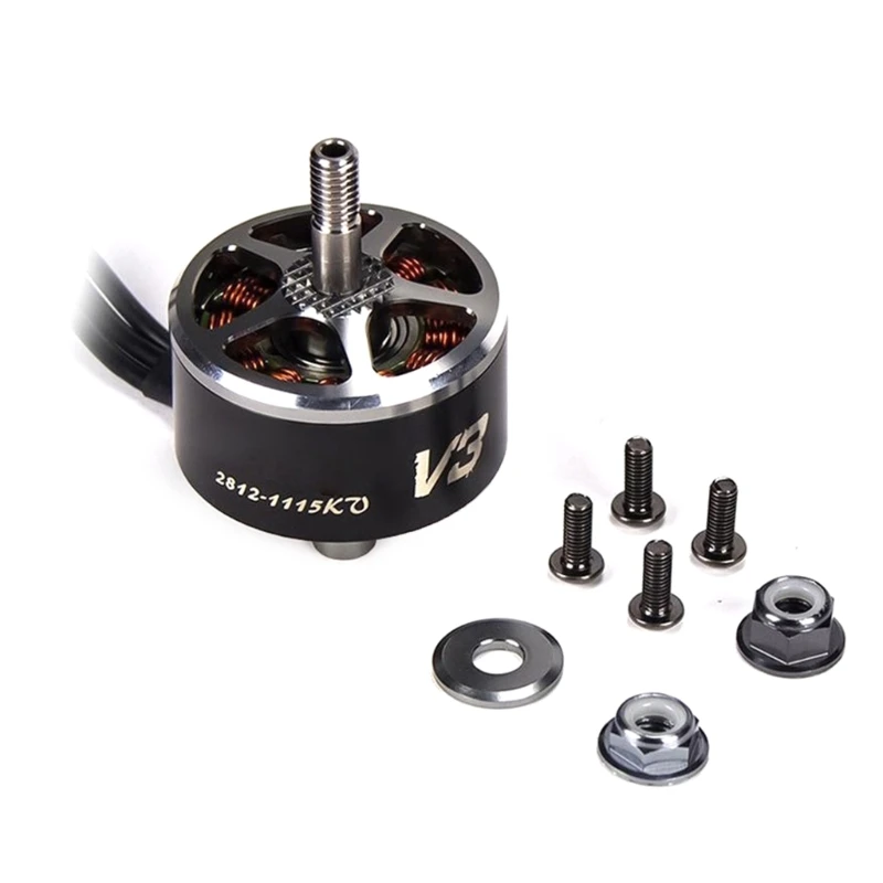 2812용 900KV 1115KV 브러시리스 모터 횡단 모터는 격렬한 경쟁을 위한 스릴 넘치는 비행을 경험합니다