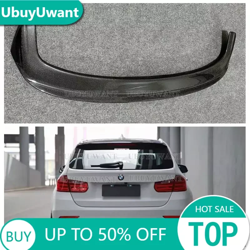 

For BMW F31 Carbon Fiber Rear Wing For BMW 3 series F31 Wagon 320i Touring Car Rear Wing Spoiler 2013 2014 2015 2016 2017 2018
