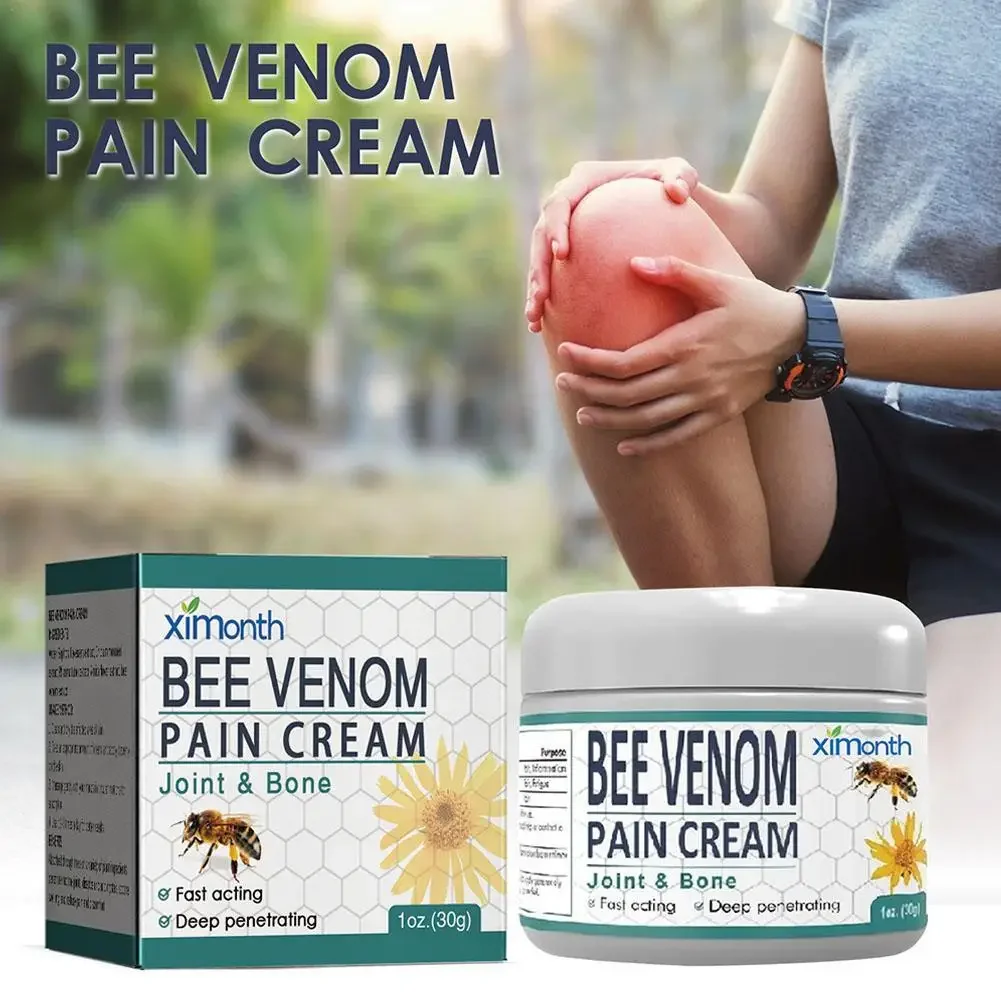 

2PCS Beevenom Knee Pain Relief Plaster Arthritis Ointment Bone Sprain Joint Arthritis Joint Analgesic Cream For Legs Hands Arms