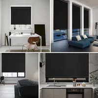 ม่านม้วนอัจฉริยะแบบมอเตอร์ไฟฟ้า ควบคุมผ่าน WiFi พร้อมรีโมทคอนโทรล ป้องกันแสงแบบ Blackout ขนาดสั่งทำได้ สำหรับหน้าต่างบ้าน รองรับ Alexa และ Google Home มาตรฐาน EU/US 5