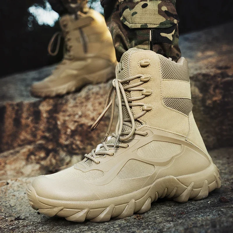Ultralight Tactical Motorcycle Boots 4
