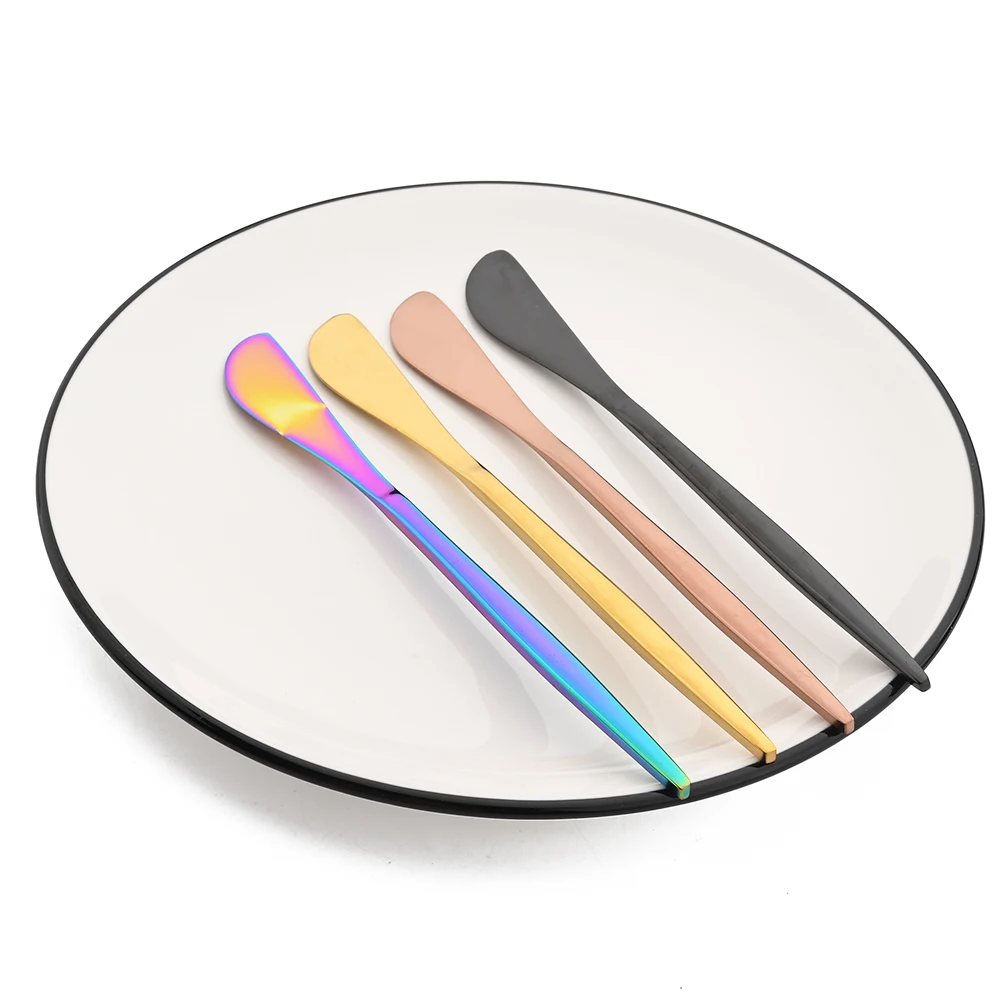 Stainless Steel Butter Knife Cheese Dessert Butter Jam Spreader Utensil Breakfast Bread Spreader Tools