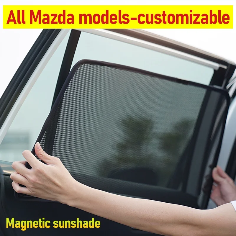 

Magnetic Sunshade for Mazda 3 6 Mazda 6 ATENZA Accessories Car Side Window Curtain Sun Shade Anti-Mosquito Sunscreen