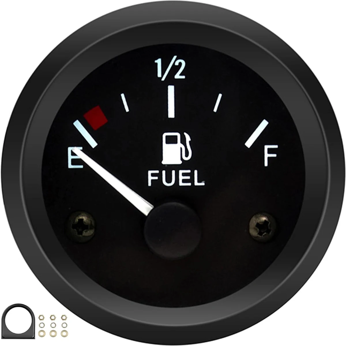 Universelle 2'/52mm Auto-Anzeigen mit Sensor und Halterung für Wassertemperatur/Öltemperatur/Öldruck PSI/kg/Volt/Kraftstoffstand – Detail 7