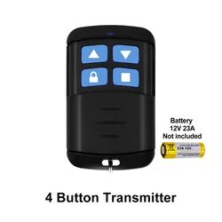 4 - Channel WiFi Smart Relay Switch Module, Wireless Control, Multi - Voltage 2200W, RF433 Receiver, Tuya Alexa Compatible - RF433 4 button