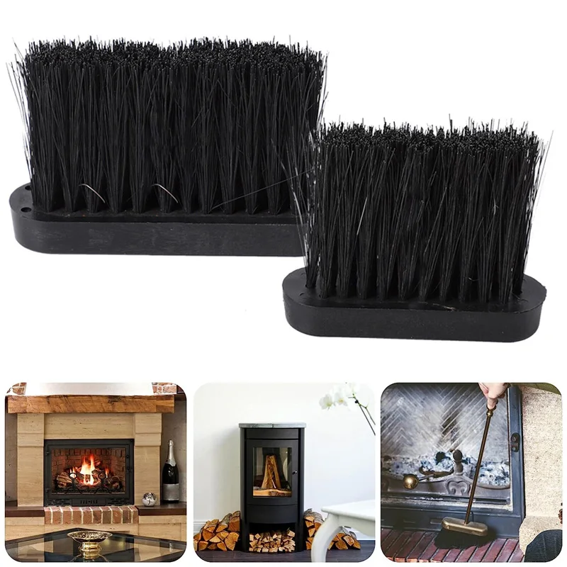 FireplaceBrushHearthChimneyCleaningBrushStoveSweepReplacement
