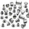 Chicago Screw Leather Rivets Assorted Screw Rivets M5 Chicago Binding Screws for Decorating PU Craft Belts(110PCS)A 4