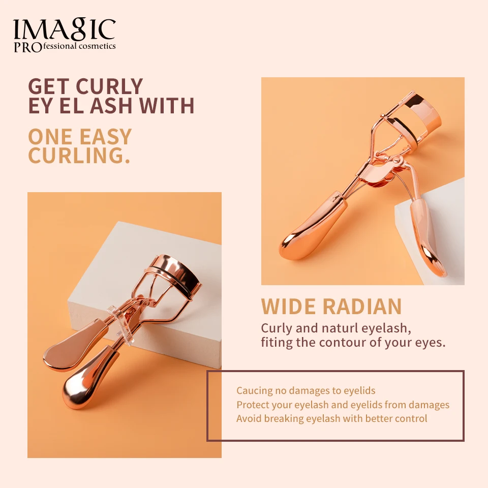 IMAGIC Durable Eyelash Curler: Gentle Shaping & Portable Beauty Tool