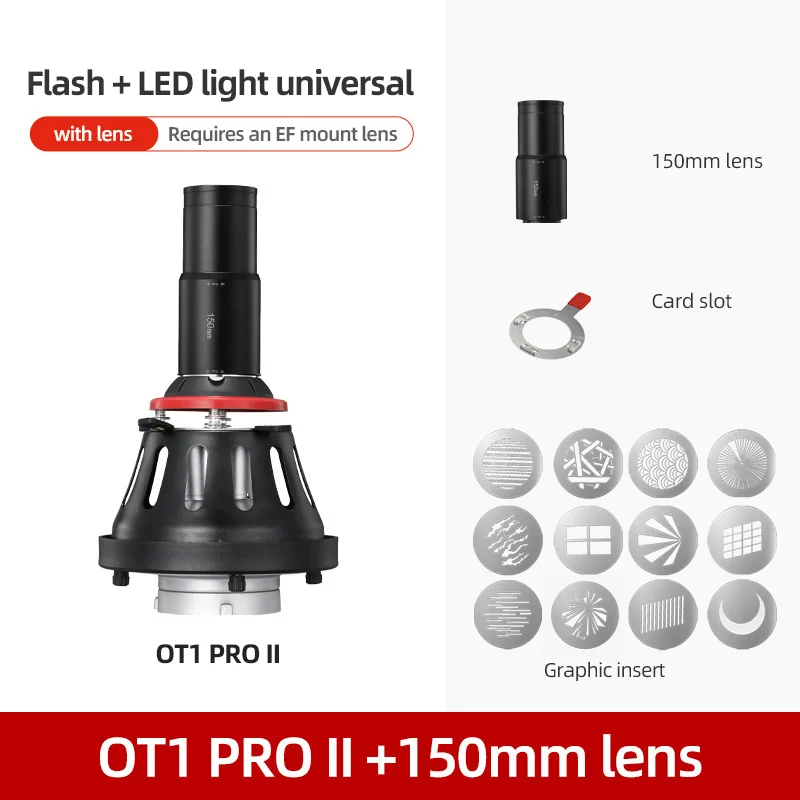 SOONPHO OT1 PRO II Snoot Bowens Mount Art Special Effects Shaped