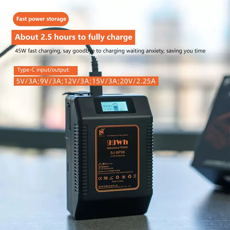 SJ-BP99 99Wh V Ʈ ͸ ͸ Ƭ ̿ ͸ 6700mAh 뷮 //Ʃ/LED  Ʈ/