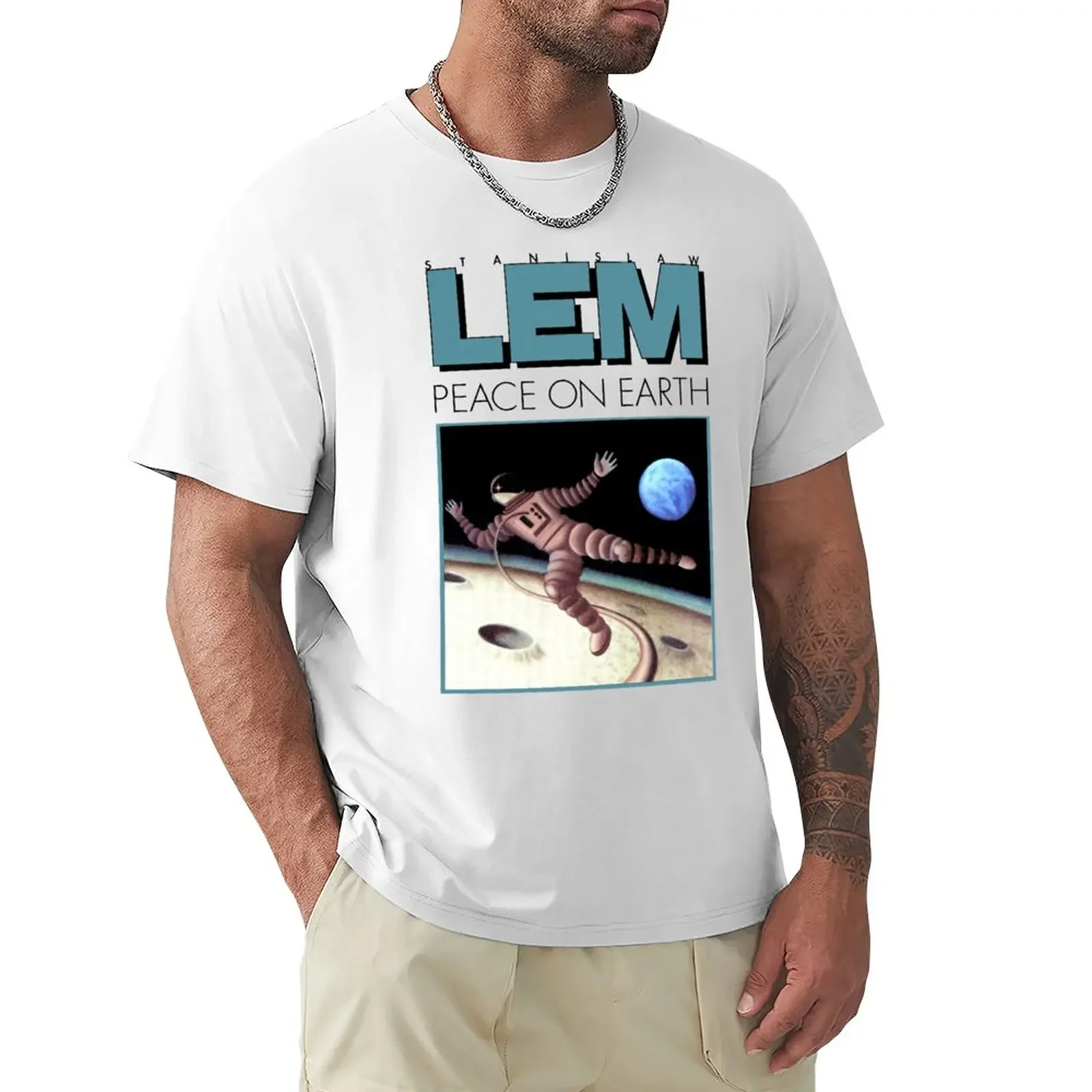 Lem - Peace T-Shirt Sport Fans Top T-Shirt Oversize Per Uomo Sport Fans Funnys Abbigliamento Uomo