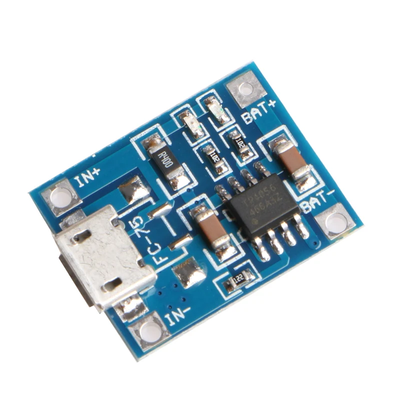 

TP4056 Mini Micro USB 1A Lithium Battery Charging Module Board Dropship
