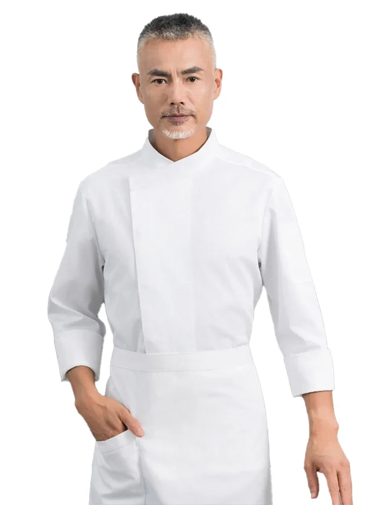 

Chef Shirt Hotel Kitchen Coat Cook Jacket Restaurant Catering Cooking Uniform Bakery Bellboy Clothe Cafe Waiter Working Clothes