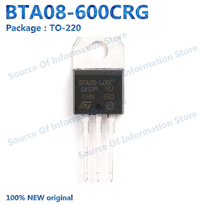 BTA08-600CRG TO-220 Bidirectional Thyristor 600V 8A