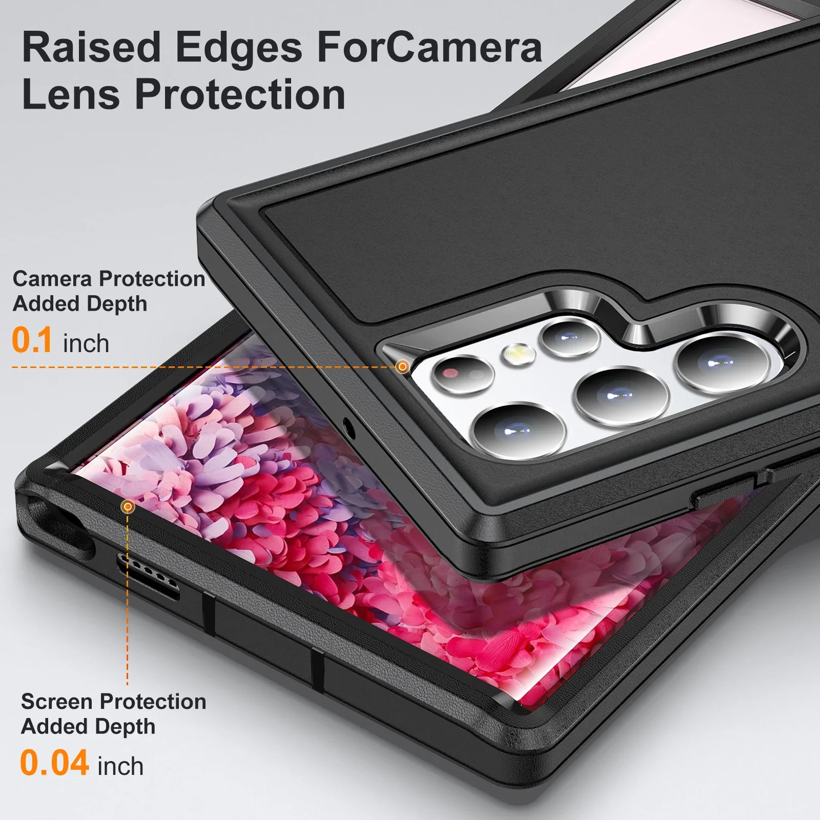 Multi-Function Stand Bracket Phone Case with Enhanced Protection