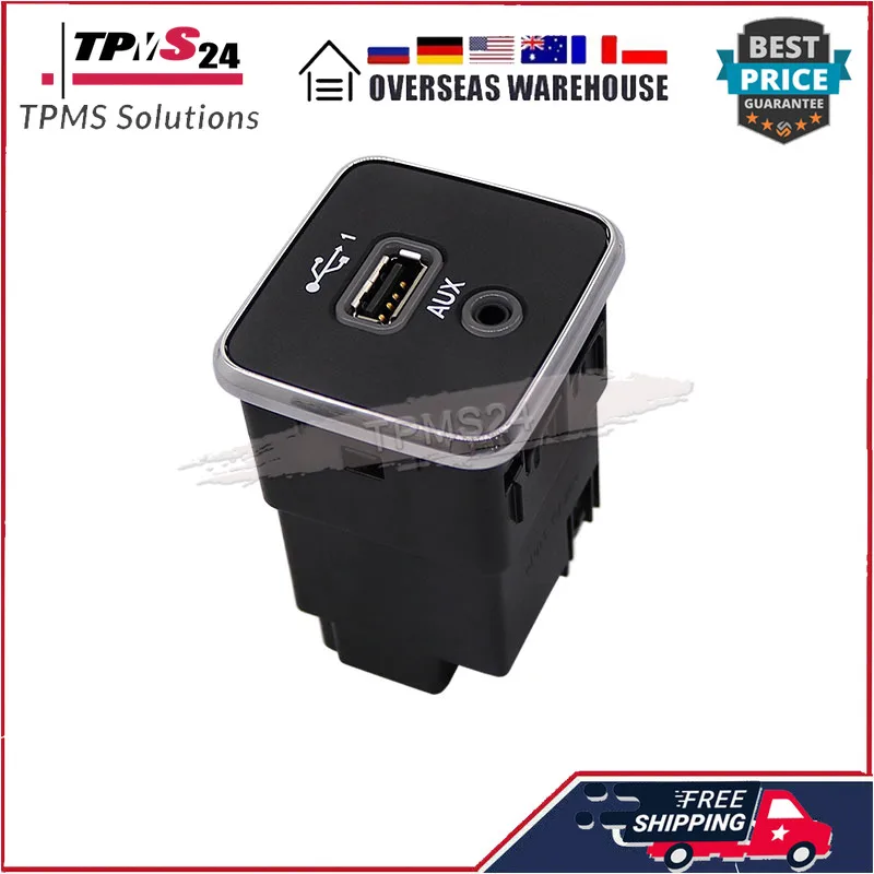 Front Charging Port USB AUX 5XG28DX9AD For Jeep Compass Jeep Cherokee