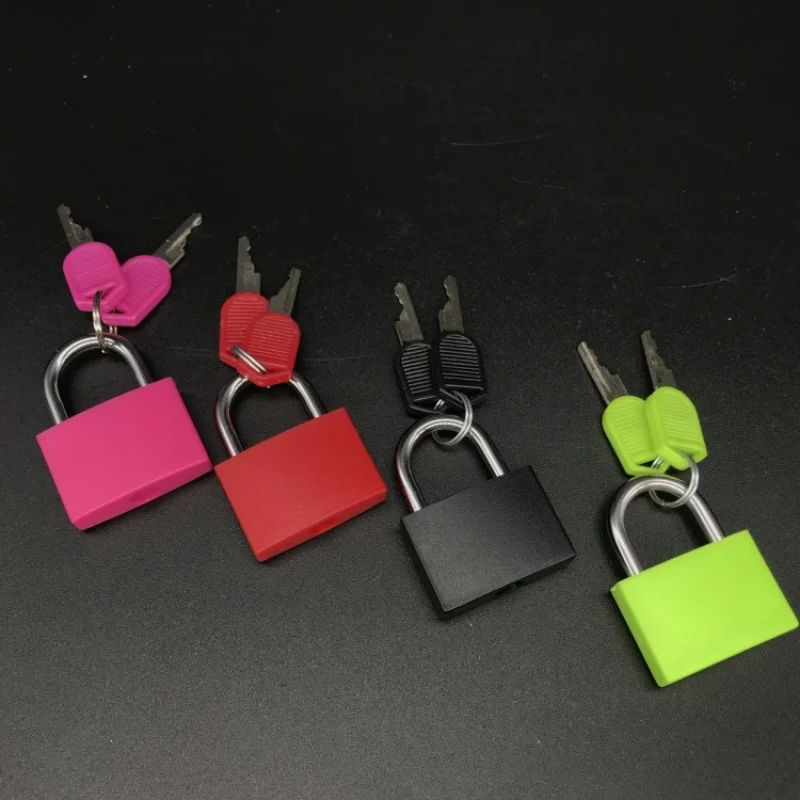 Lucchetto Di Sicurezza, Set Di Lucchetti Di Sicurezza Da 38 Mm Per Stazioni Di Blocco Lucchetti Di Sicurezza Con 2 Chiavi Per Lucchetto 5 Set Rosso 91674954