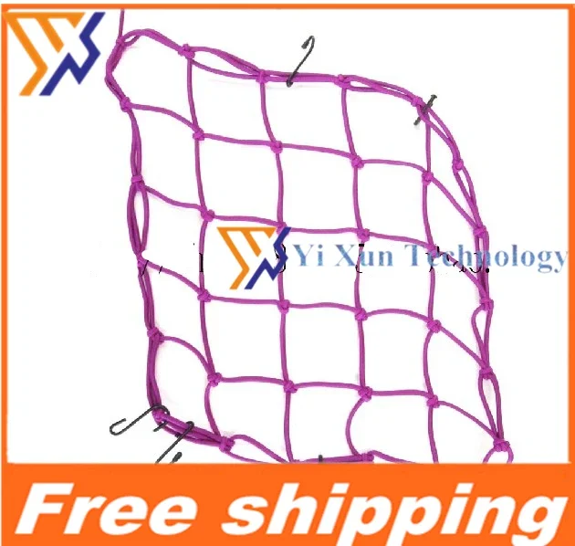 6pcs 35cmx35cm for Lacrosse Helmets Motorcycle Accessories Modified Fuel Tank To Increase Net Luggage Net Bag Bold