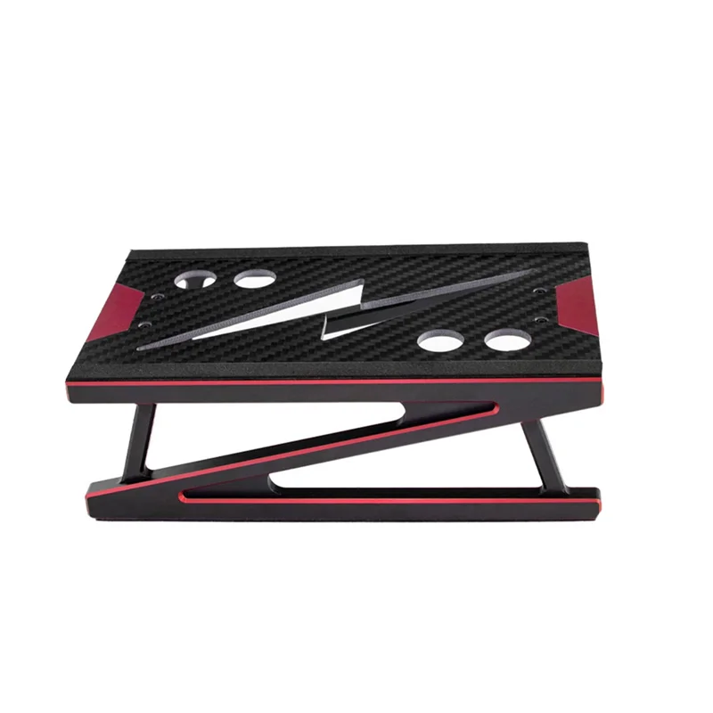 Aluminum Alloy Repair Station Work Stand Assembly Platform Holder For 1/8 1/10 RC Car Universal