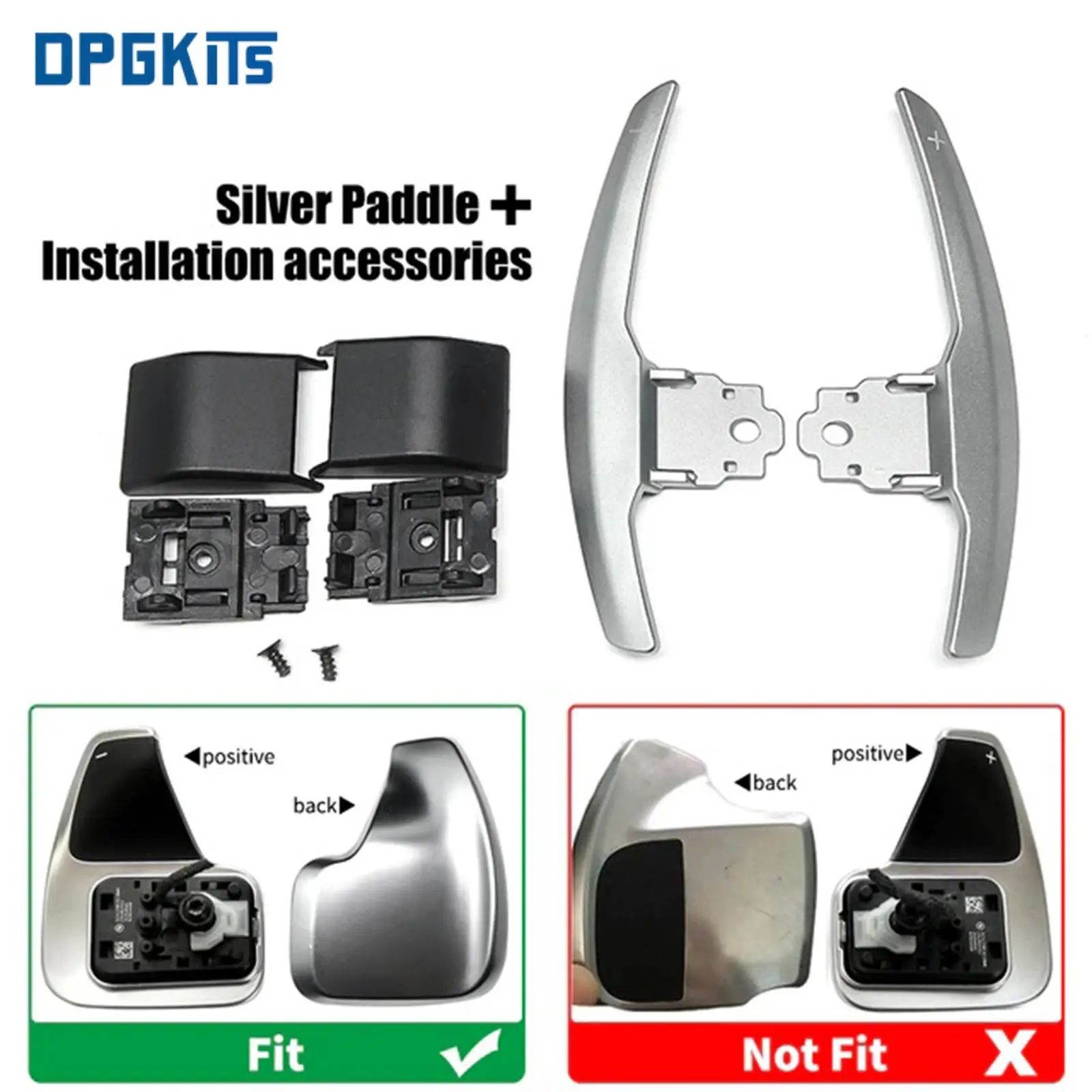 

New Auto Steering Wheel Paddle Shifter For BMW 1 2 3 4 5 Series X2 X3 X5 X6 M2 M3 M4 M5 M6 F20 F22 F30 F31 F32 F10 F25 F15 F16