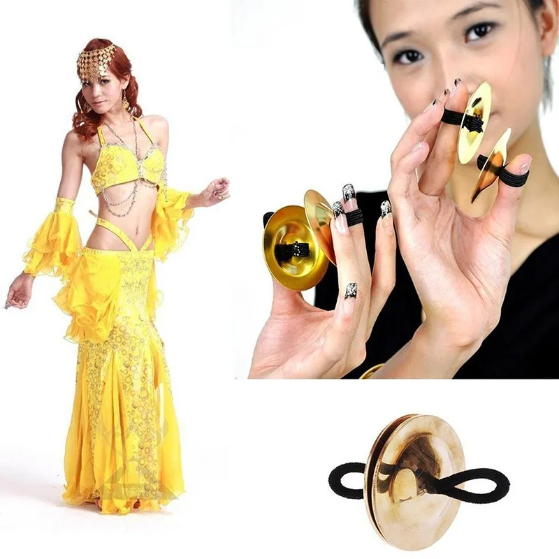 1 Pair Mini Small Kid Children Copper Hand Cymbals Gongs Band Rhythm Musical Percussion Instrument Children Handmade Toy