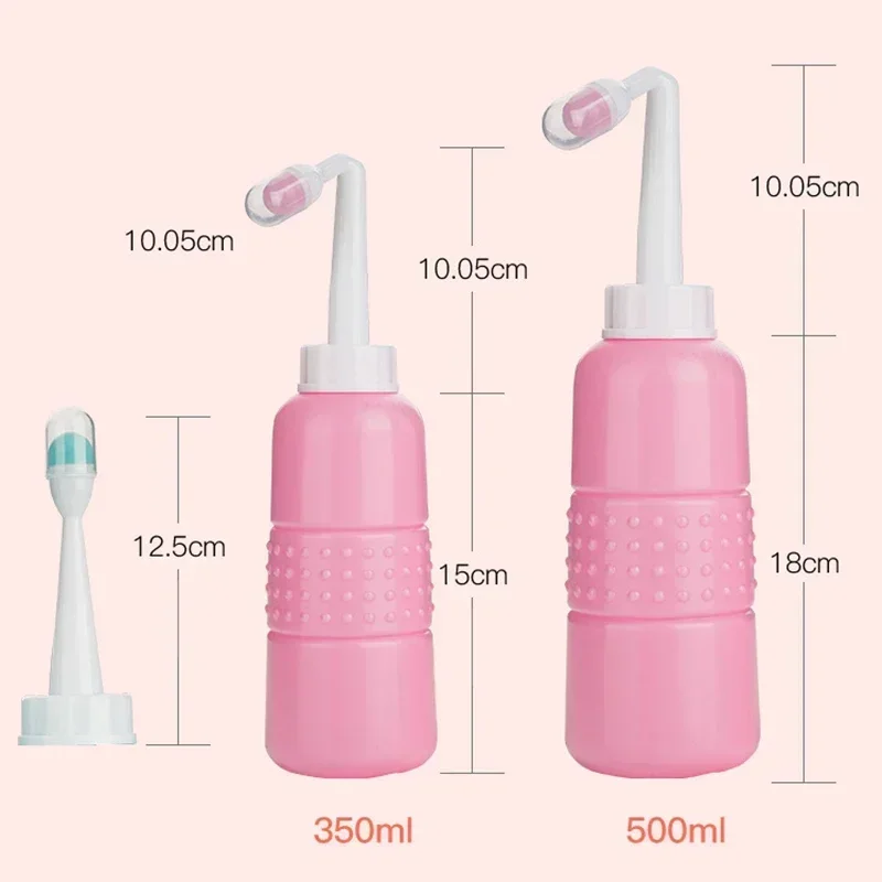 Baby Showers Portable Hand Held Bidet Sprayer Maternity Washer for Perineal Recovery Cleansing After Birth Hygiene Bottle 5