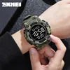SKMEI 1968 Luxury Digital Stopwatch Military Alarm Clock LED Display Waterproof Wristwatch Sport Watch for Men Reloj Hombre 4