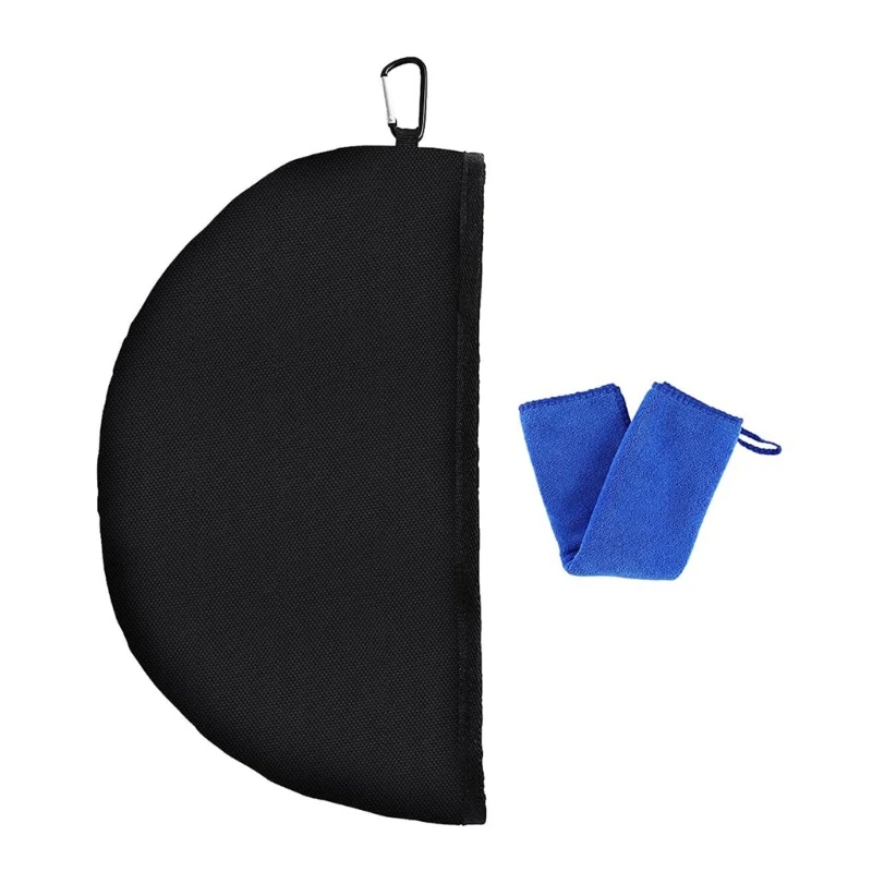Disc Golf Cleaning Tool Waterproof Disc Golf Bag Cleaning Tools Flying Tool Golf Towel Cover