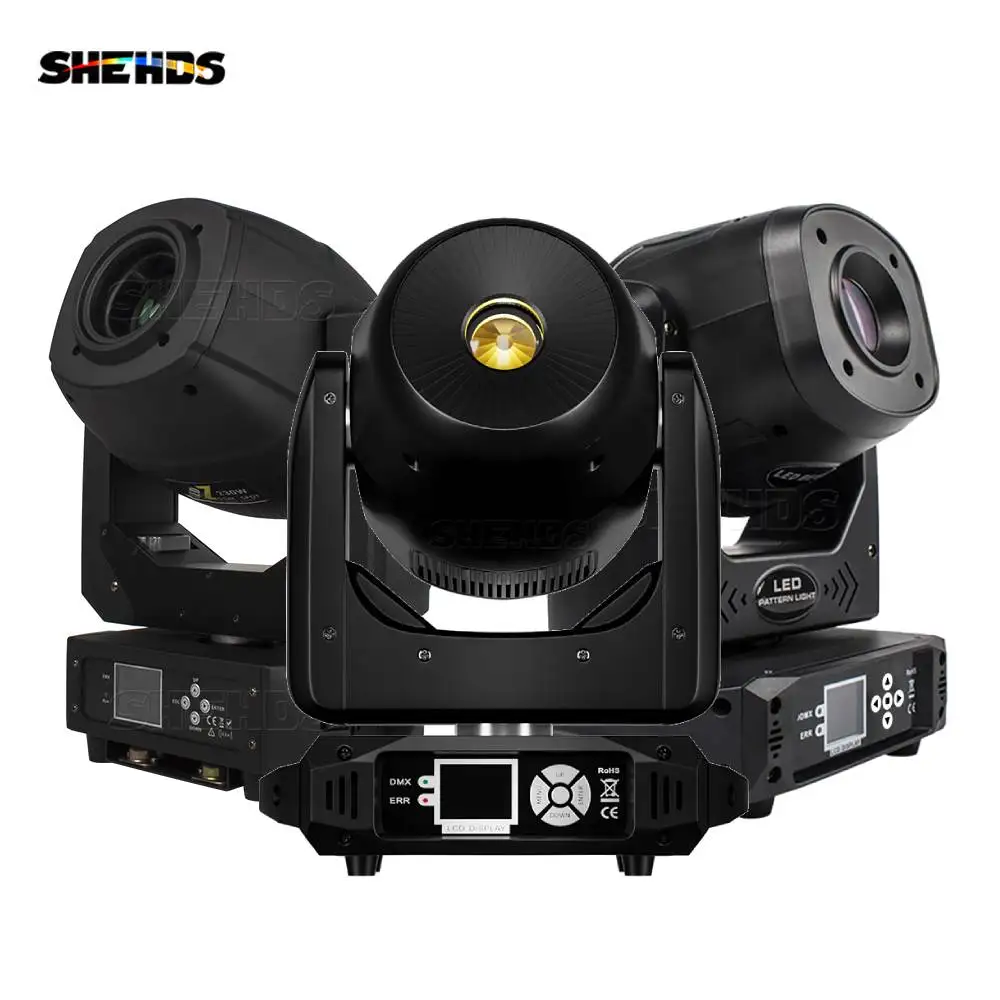 Shehds Led 230W/160W/100W Spot Beam Moving Head Lighting Per Dj Disco Bar Party Wedding Stage Lighting