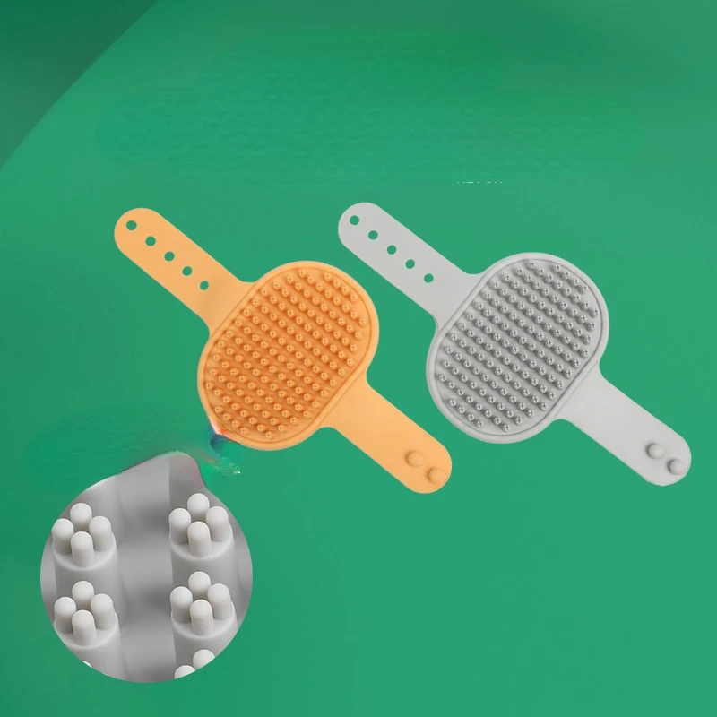

Pet Bath Brush Dog Bath Massage Brush Cat Gloves Cat Hair Brush Cat Hair Brush Pet Supplies Wholesale