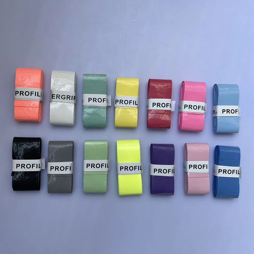 100 Pz Multicolor Antiscivolo Tennis Overgrip Sticky Feel Pu Assorbimento Del Sudore Avvolge Nastri Paddle Racket Grips