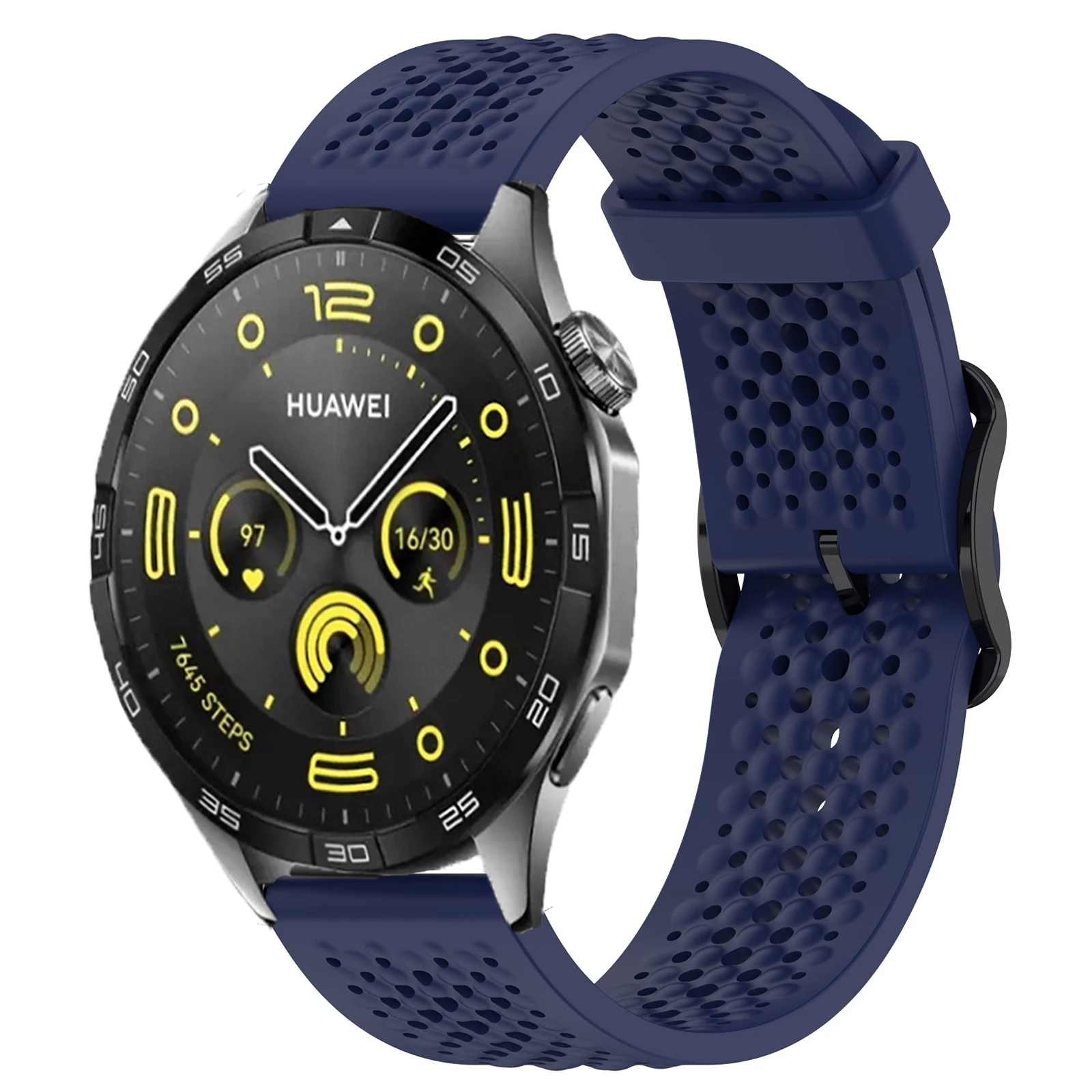 Liquid Silicone Smartwatch Strap - Versatile 20mm/22mm Wristband in Multiple Sizes