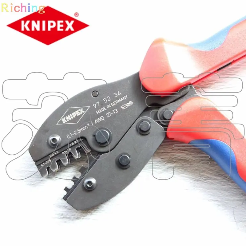 Skraldespand affjedring overrasket Knipex 97 52 34 PreciForce Crimping Pliers, Repetitive, High Crimping  Quality Due To Precision Dies and Integral Lock _ - AliExpress Mobile