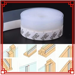 Clear Balcony Sliding Window Weatherproof Seal Strip - 5m