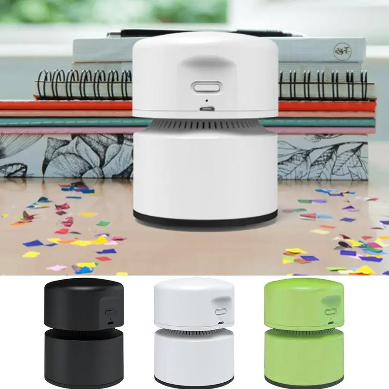 

Настольный мини-пылесос, настольный мини-пылесос, беспроводной и вращающийся на 360 градусов для очистки волос и крошек