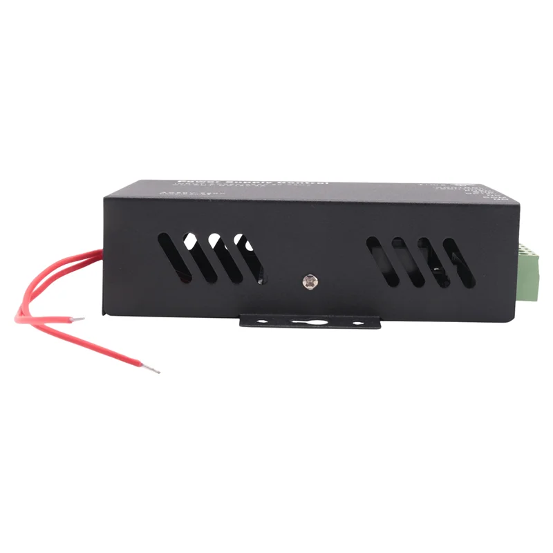 AB53 액세스 제어 전원 공급 장치 변압기 도어 시스템 어댑터 AC110-240V Covertor 시스템 기계 검정색 DC12V 3A