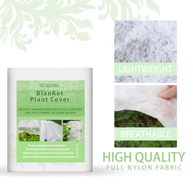 Takaró Növényi Burkolat Növény Téli Védő Meleg És Hidegálló Nem Szőtt Szövetek Borítás Sátrak Üvegház - Image 5