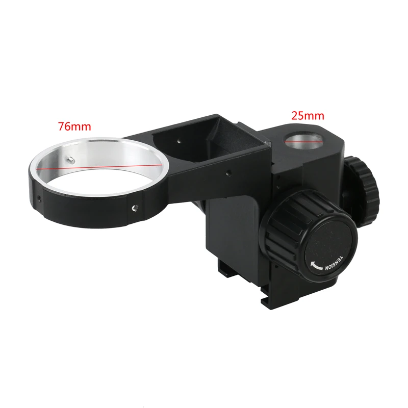 76mm Diameter Adjustable Zoom Stereo Microscopes Support Holder Focusing Bracket for Binocular Microscope binocular microscope