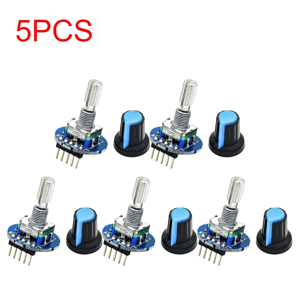 1-5 قطعة وحدة التشفير الدوارة لاردوينو الطوب الاست...