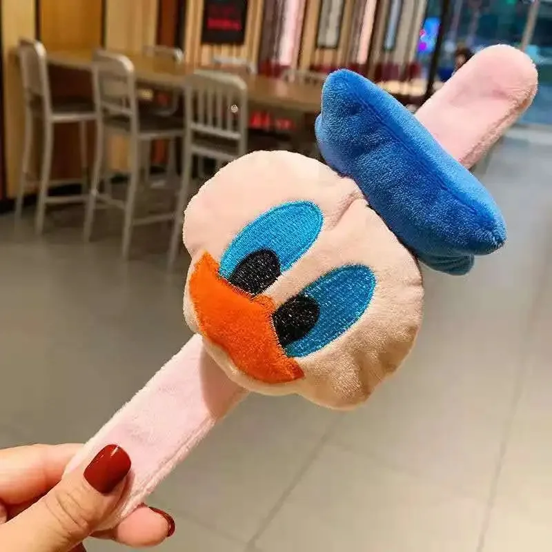 Anime Figure Stitch Plush Bracelet Disney Accessories Kawaii Stich Cute Doll Decoration Party Gifts for Childrens Toys