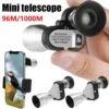 1 Set 8x20 HD Mini Pocket Focusing Monocular Outdoor Portable Telescope for Hunting Camping Mountaineering Hike Birdwatching 2