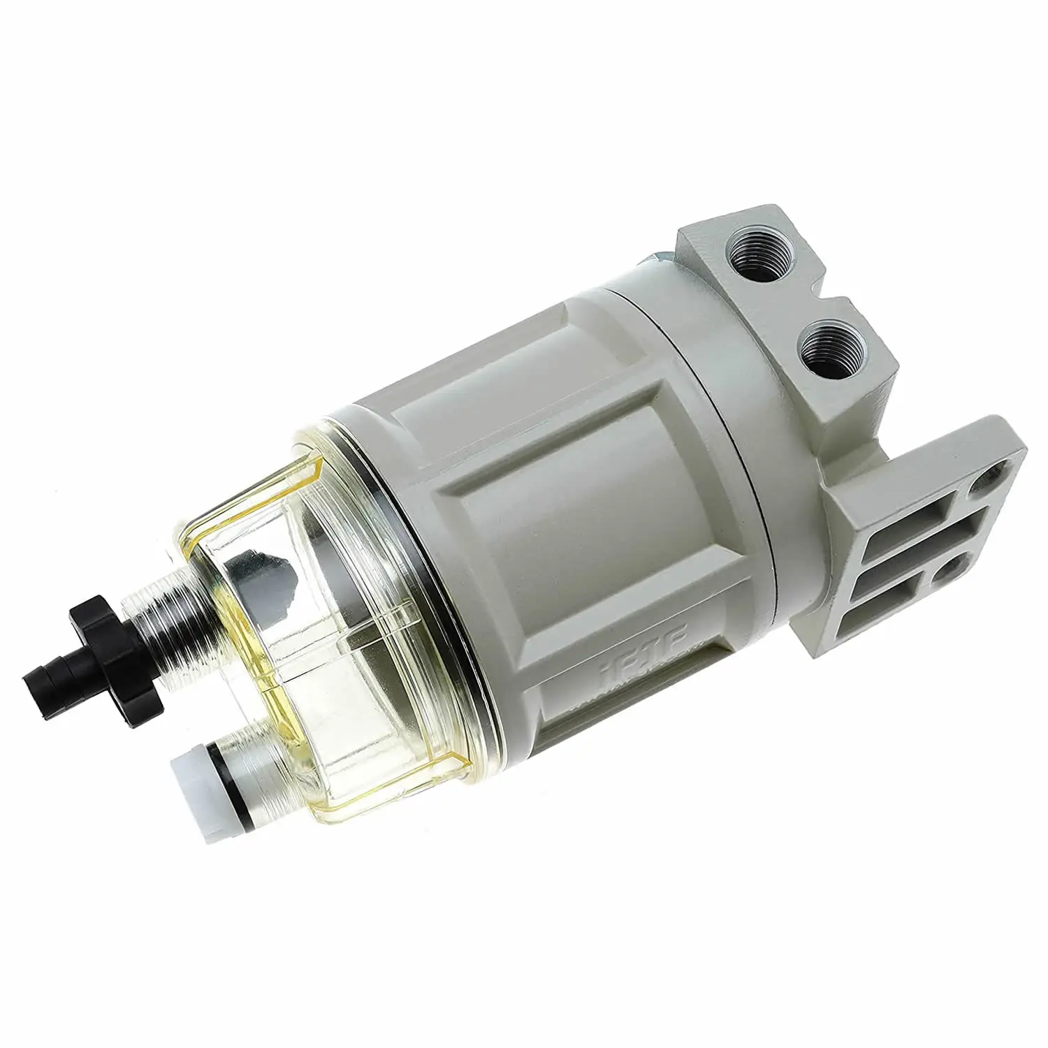 R12H (R12T Upgrade) Fuel Water Separator Marine Replaces S3240 120AT NPT ZG1/4-19 Spin-on Filter Includes 2 Fittings 2 Plugs fuel filter water separator