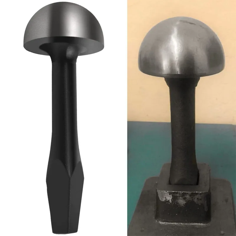YMT Blacksmith Tinsmith 4" Mushroom Stake for Use In Pexto Taper, Large Single Pexto Plate (Pexto Plate Is Not Included)