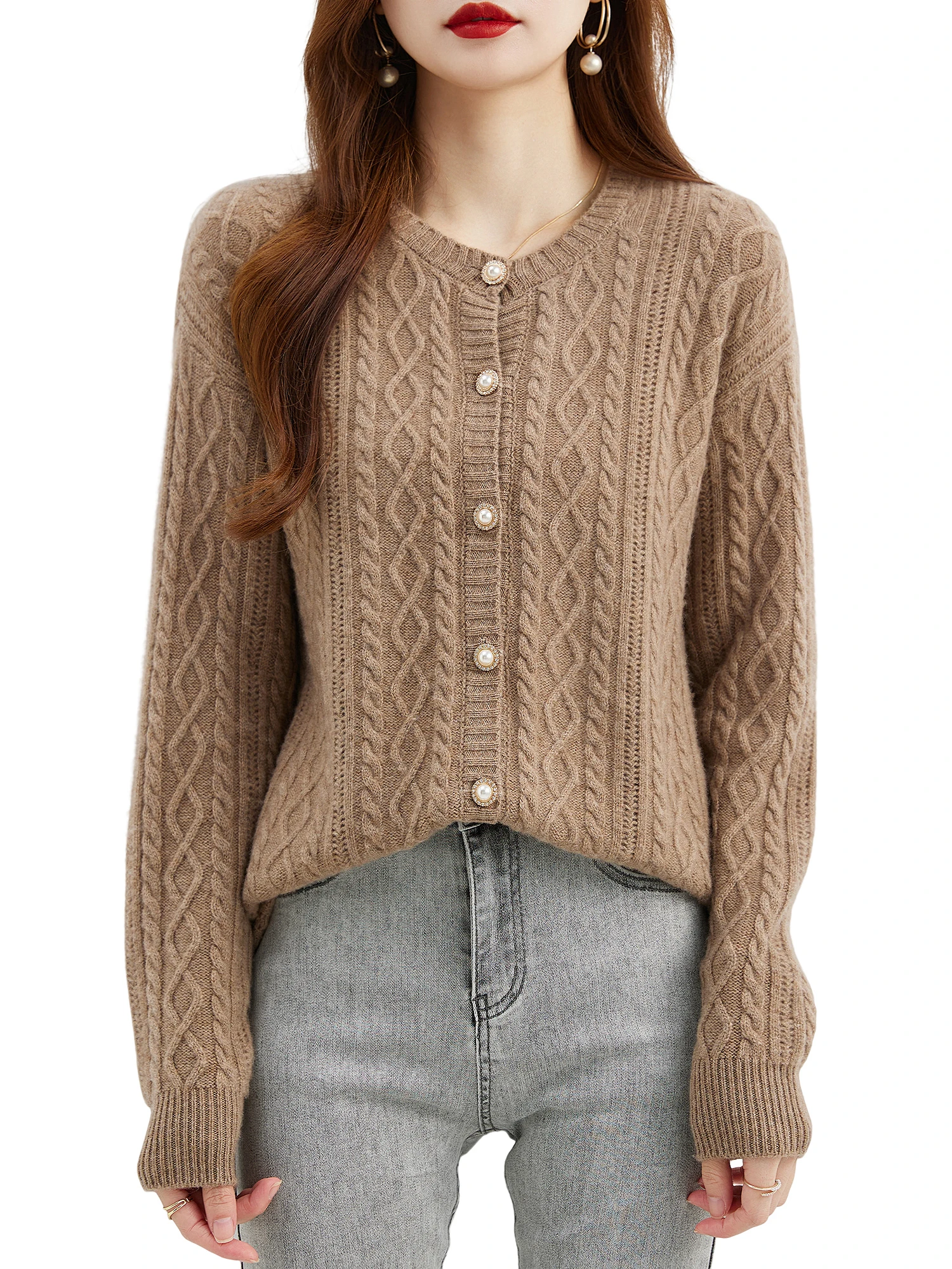 Cardigan Maglioni Inverno 2022 Donna Cardigan Maglioni Caldi